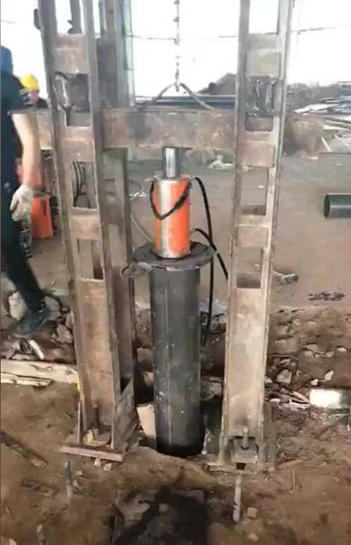 巢湖无为县钢管桩加固