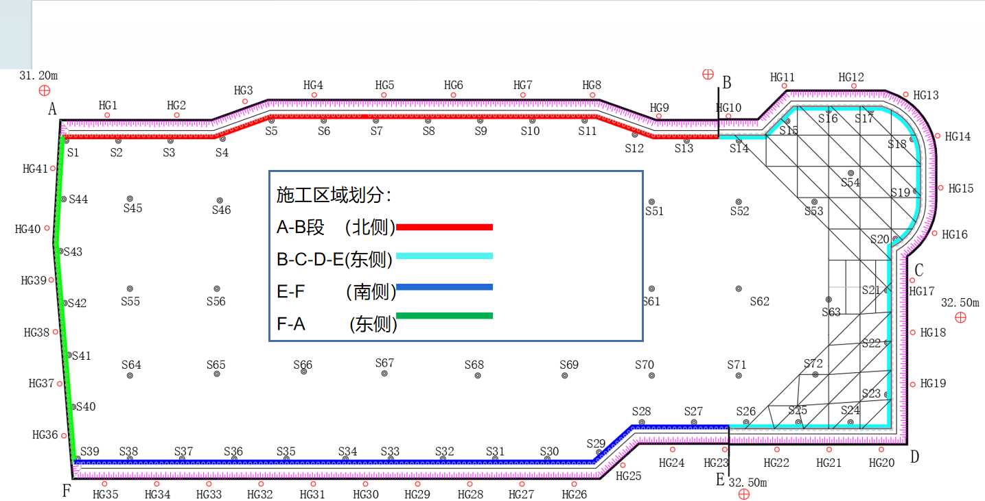 巢湖无为县基坑支护设计